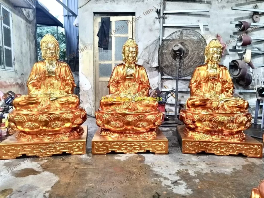 Tượng Tam Thế Phật – ảnh 11 – mã TP-019-15