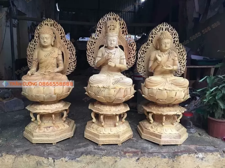 Tượng Tam Thế Phật – ảnh 21 – mã TP-019-21