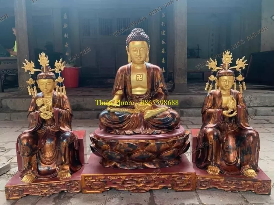 Tượng Tam Thế Phật – ảnh 17 – mã TP-019-03