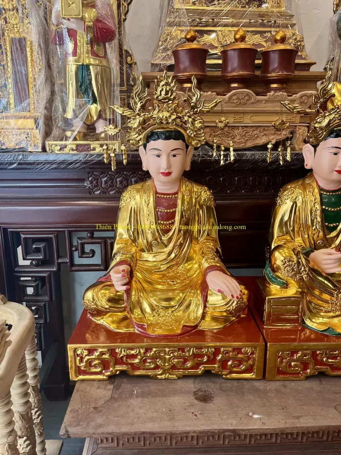 Tượng Tam Tòa Thánh Mẫu Đẹp 2 – ảnh 6 – mã TTP-064-06