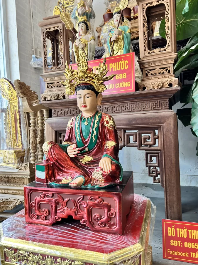 Tượng Tam Tòa Thánh Mẫu Đẹp 3 – ảnh 5 – mã TTP-091-05