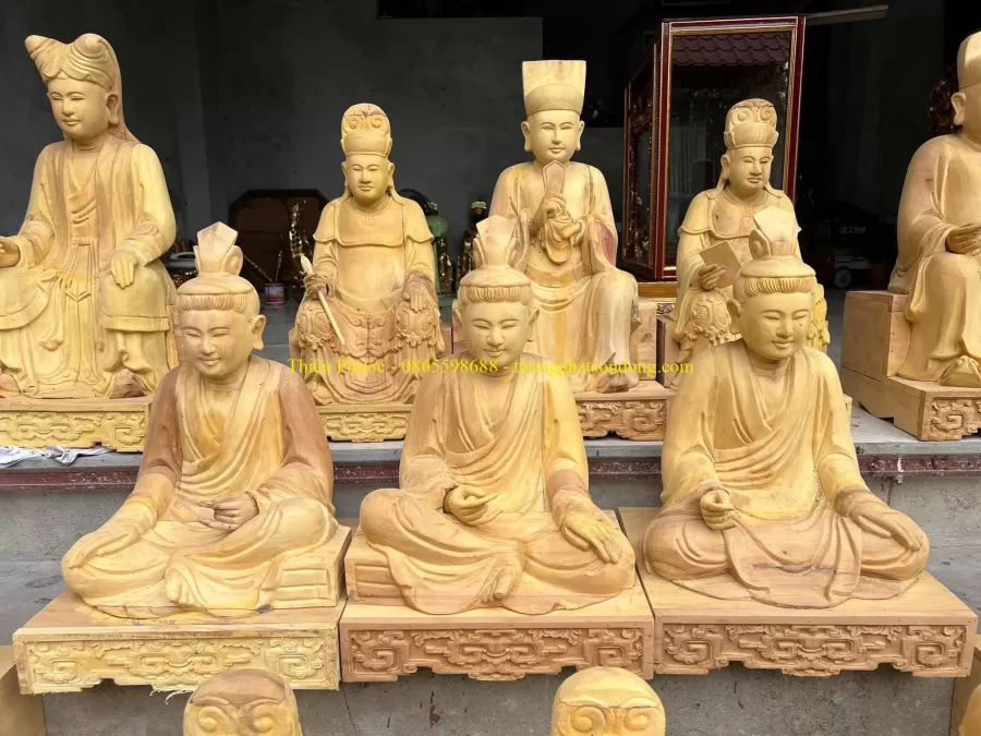 Tượng Tam Tòa Thánh Mẫu – ảnh 2 – mã TTP-054-02