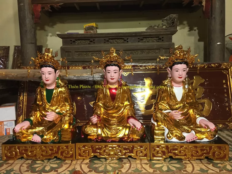 Tượng Tam Tòa Thánh Mẫu – ảnh 2 – mã TTP-055-02