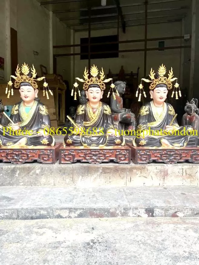 Tượng Tam Tòa Thánh Mẫu – mã TTP-056