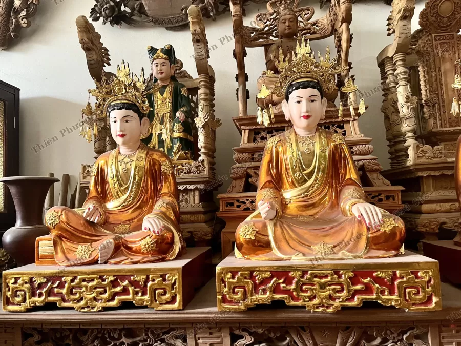 Tượng Tam Tòa Thánh Mẫu – ảnh 3 – mã TTP-057-03