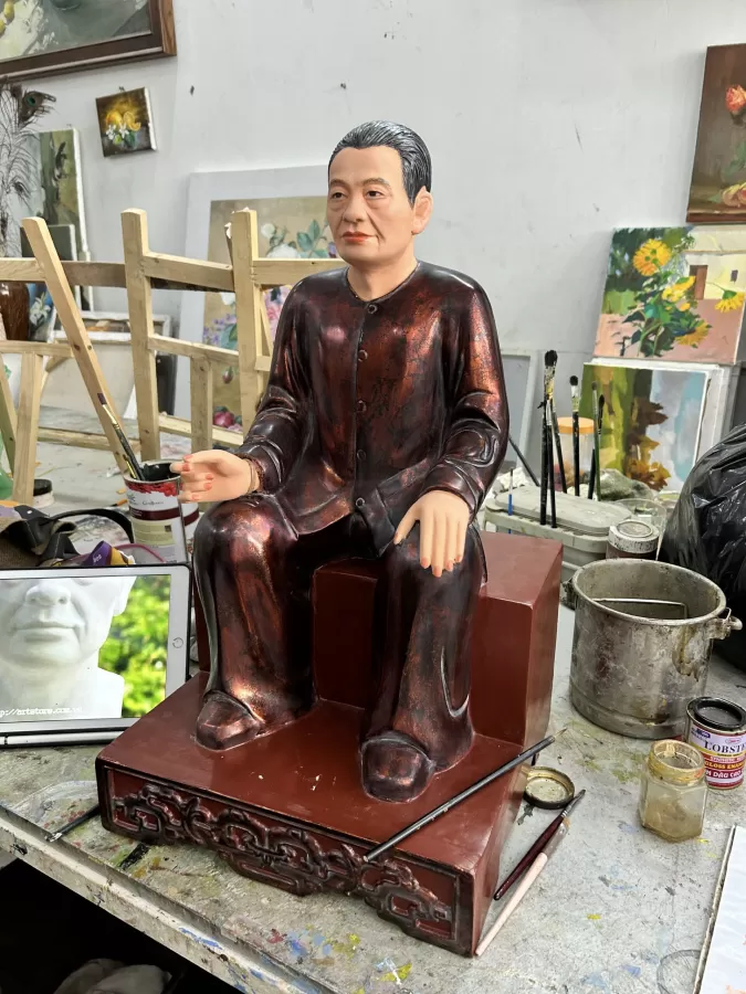 Tượng Truyền Thần Gia Tiên – ảnh 7 – mã TT-002-07