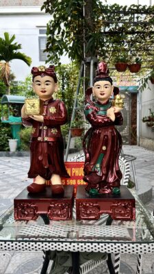 Tượng Cô Cậu Hầu Cận