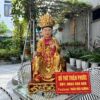 Tượng Mẫu Cửu Trùng Thiên Gỗ Mít Ta Sơn Son Thếp Vàng